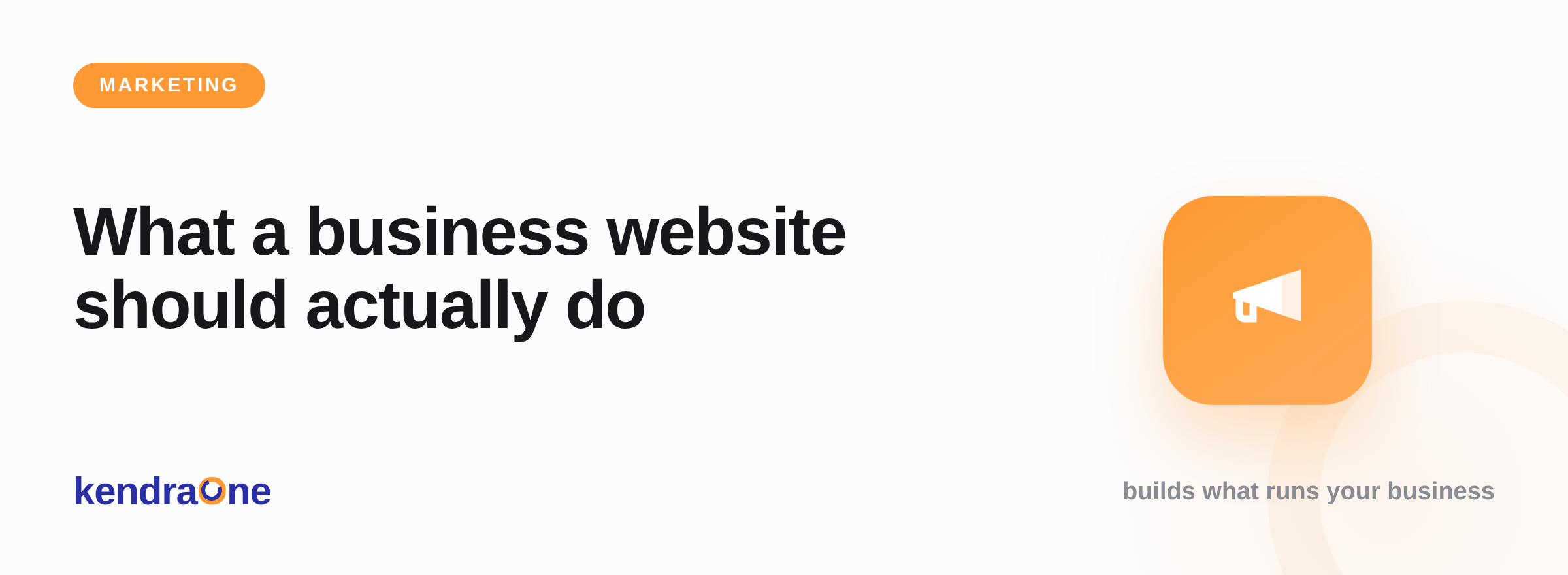 Business website design