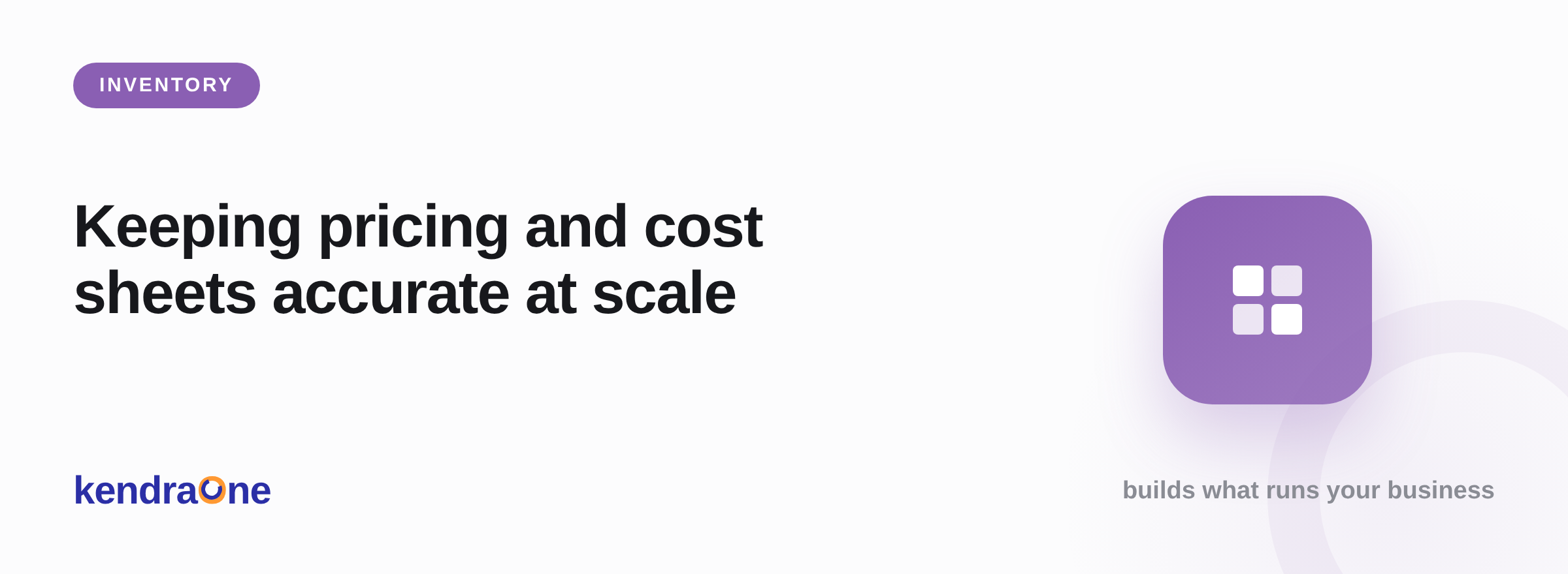 Keeping pricing and cost sheets accurate at scale
