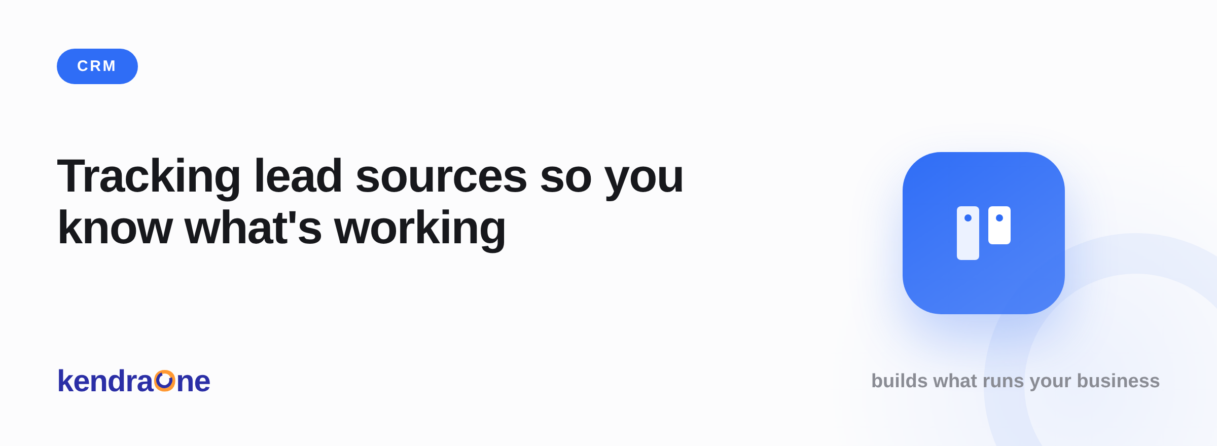 Tracking lead sources so you know what's working