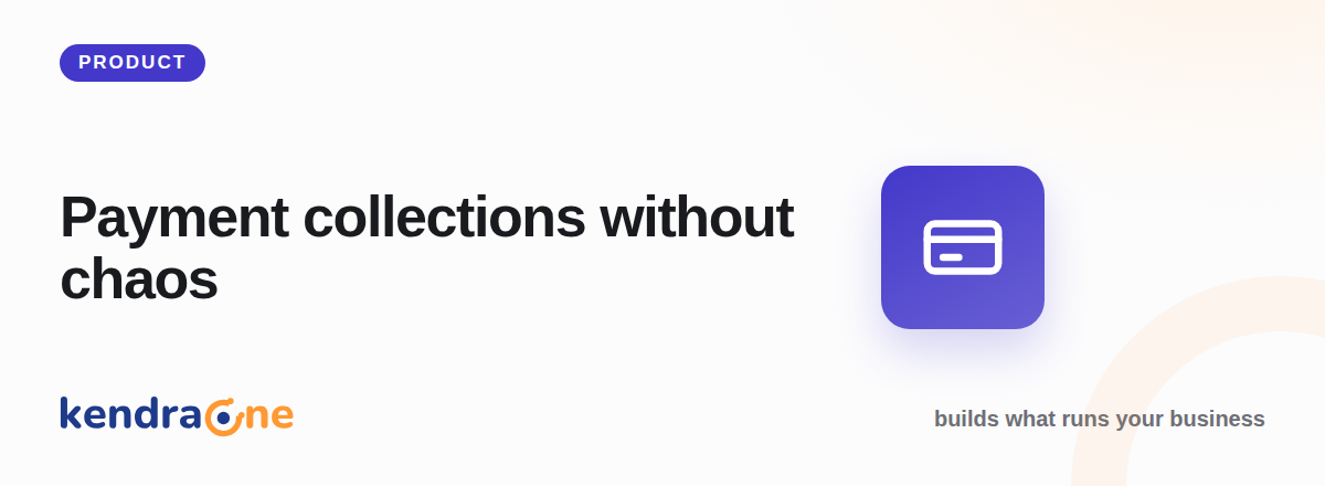 Real estate payment collections without chaos