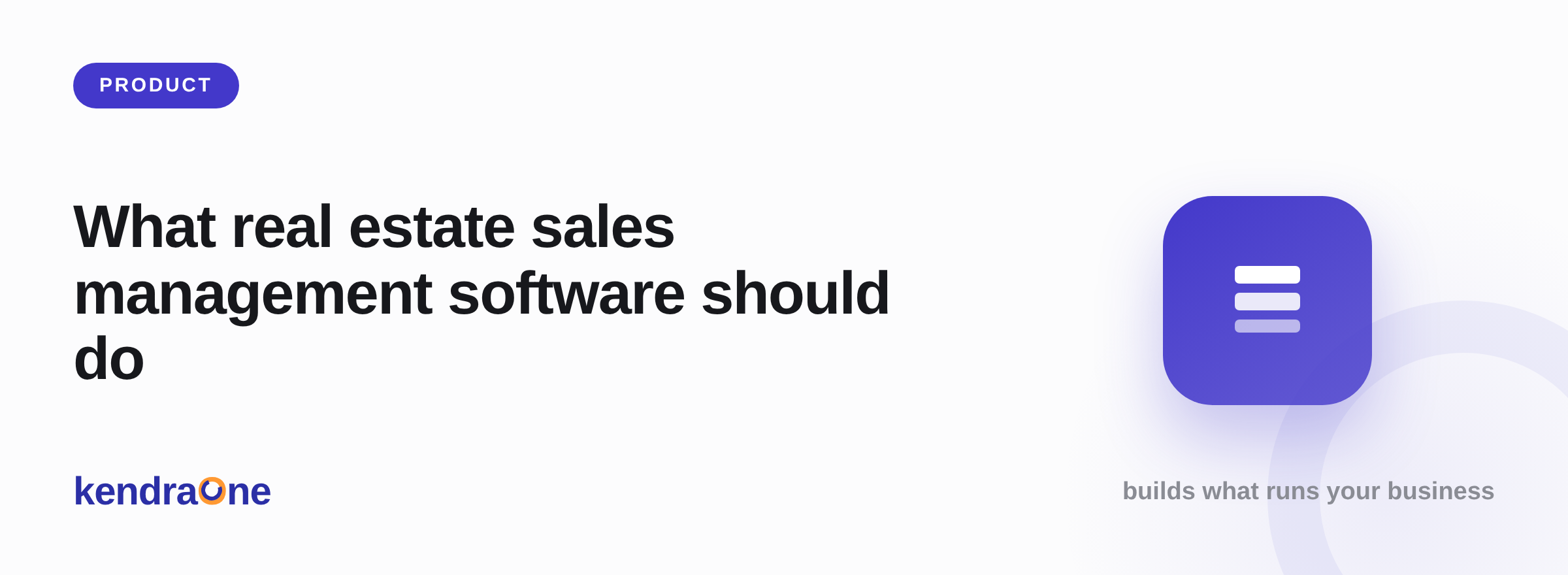 What real estate sales management software should do